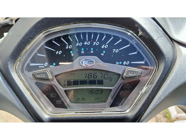 Kymco like 45 km bromscooter 4takt - afbeelding 4 van  7