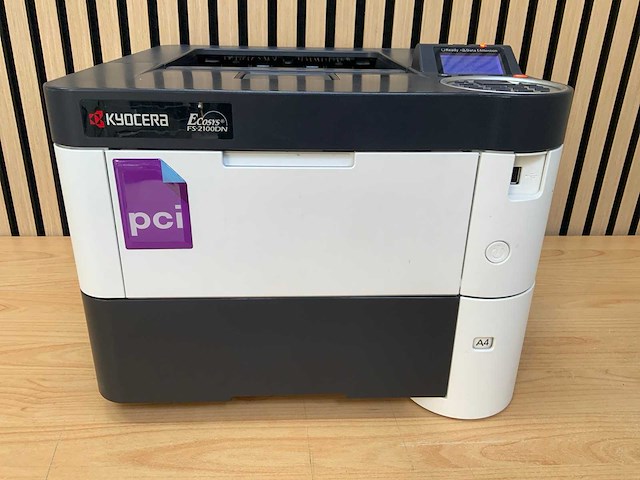 Kyocera - ecosys fs-2100dn - zwart-wit laserprinter - afbeelding 1 van  8