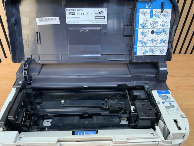 Kyocera - ecosys fs-2100dn - zwart-wit laserprinter - afbeelding 3 van  8