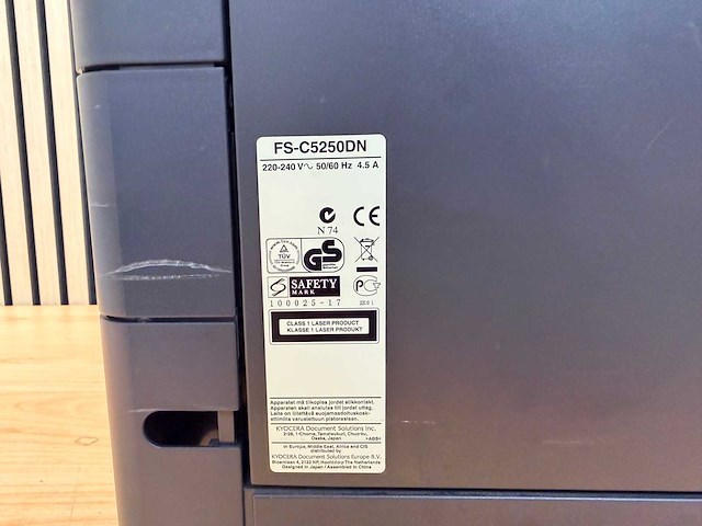 Kyocera - fs-c5250dn - kleur laserprinter - afbeelding 14 van  15