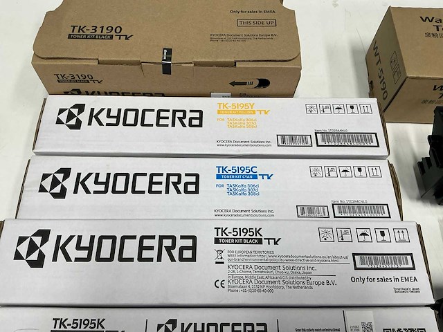 Kyocera - inkt toner (9x) - afbeelding 8 van  9