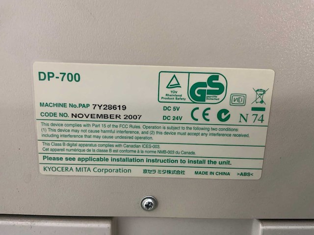 Kyocera - printer & scanner - afbeelding 10 van  13