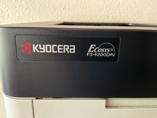 Kyocera ecosys fs-4200dn laserprinter - afbeelding 5 van  5