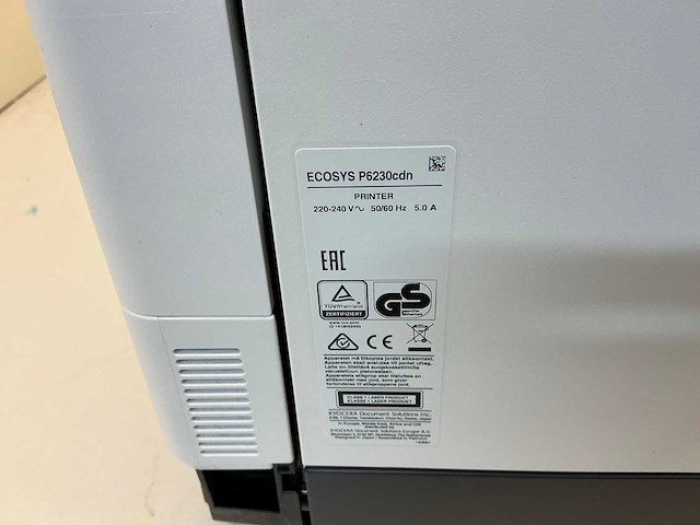 Kyocera ecosys p6230cdn printer - afbeelding 3 van  12