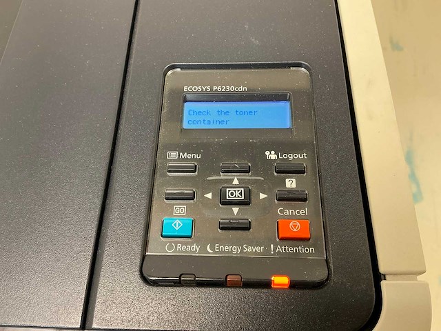 Kyocera ecosys p6230cdn printer - afbeelding 6 van  12