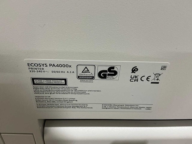 Kyocera ecosys pa2101cwx overige printers en copiers - afbeelding 6 van  7