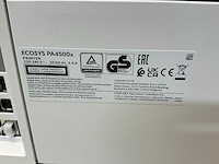 Kyocera ecosys pa4500x overige printers en copiers - afbeelding 10 van  10