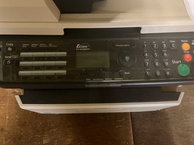 Kyocera fs-1028mfp ecosys laserprinter - afbeelding 3 van  7