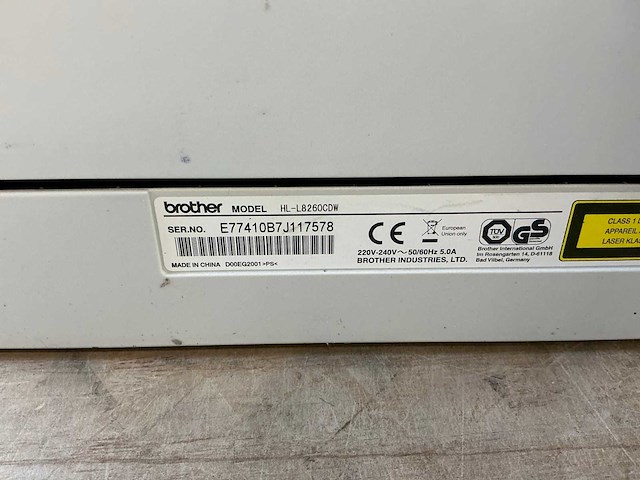 Kyocera hl-l8260cdw printer - afbeelding 7 van  7