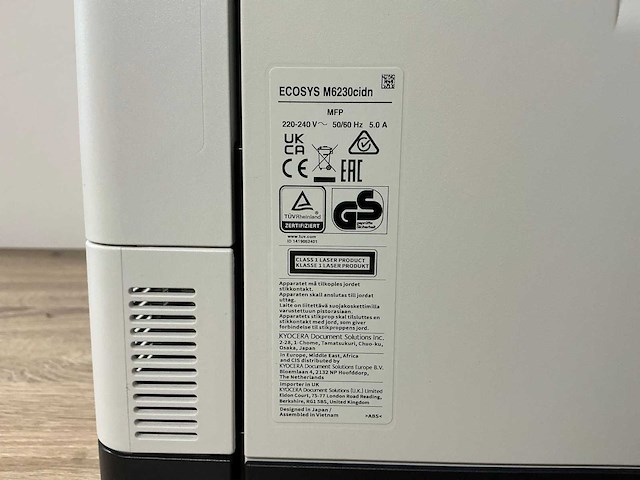 Kyocera m6230cidn laserprinter - afbeelding 8 van  9