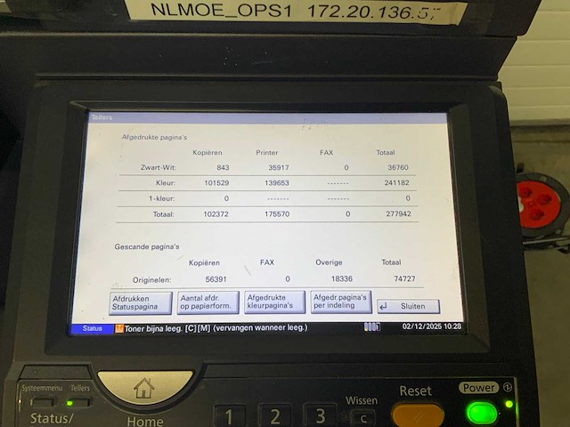 Kyocera taskalfa 2551ci laserprinter - afbeelding 6 van  10