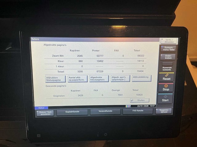 Kyocera taskalfa 2553ci workcenter - afbeelding 4 van  5