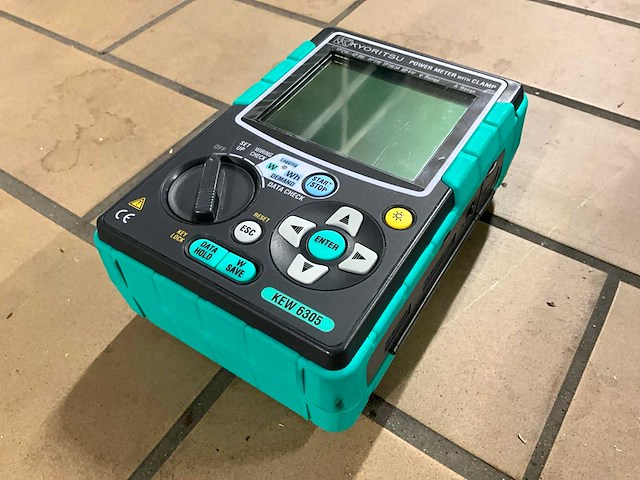 Kyoritsu kew 6305 3-fasen vermogenslogger - afbeelding 3 van  6