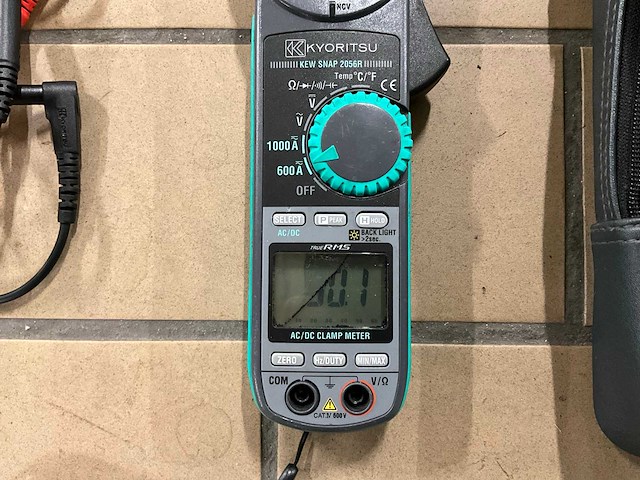 Kyoritsu kew snap 2056r stroomtang (2x) - afbeelding 5 van  6