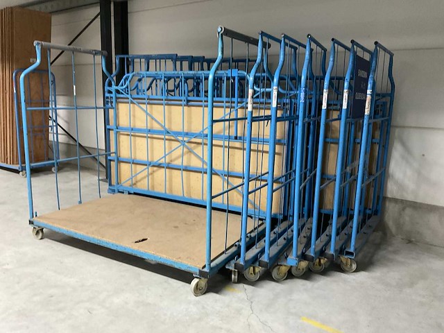 L-frame meubeltransportwagen 2000x1150x1600mm (20x) - afbeelding 1 van  3