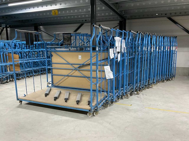 L-frame meubeltransportwagen 2000x1150x1800mm (24x) - afbeelding 1 van  4