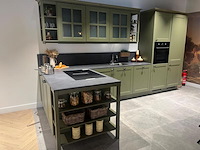 L model keuken, groen - afbeelding 1 van  21