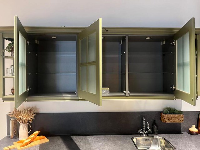 L model keuken, groen - afbeelding 18 van  21