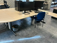 L-vorige bureauopstelling (2x) - afbeelding 7 van  7