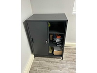 L-vormig bureau met bureaustoel en ladenkast (4x) - afbeelding 2 van  7