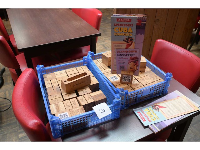 La cabunita menu kaarthouders (68x) - afbeelding 1 van  3