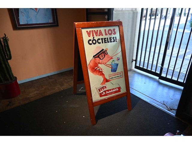 La cabunita reclamebord - afbeelding 1 van  2