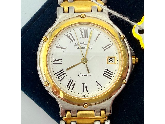 La grandeur cortina by technos - two tone horloge - afbeelding 1 van  9
