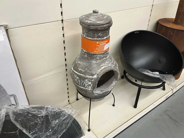 La hacienda mexicaanse pot tuinhaard - afbeelding 2 van  4