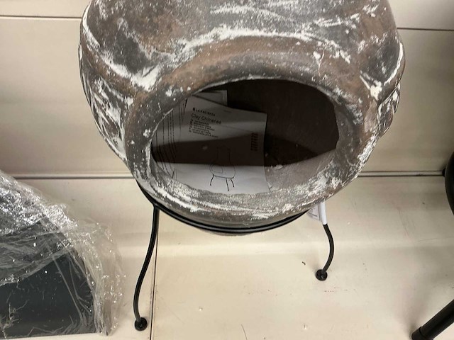 La hacienda mexicaanse pot tuinhaard - afbeelding 4 van  4