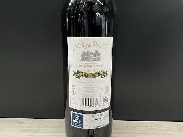 La rioja alta gran reserva 904 2015 - afbeelding 3 van  3