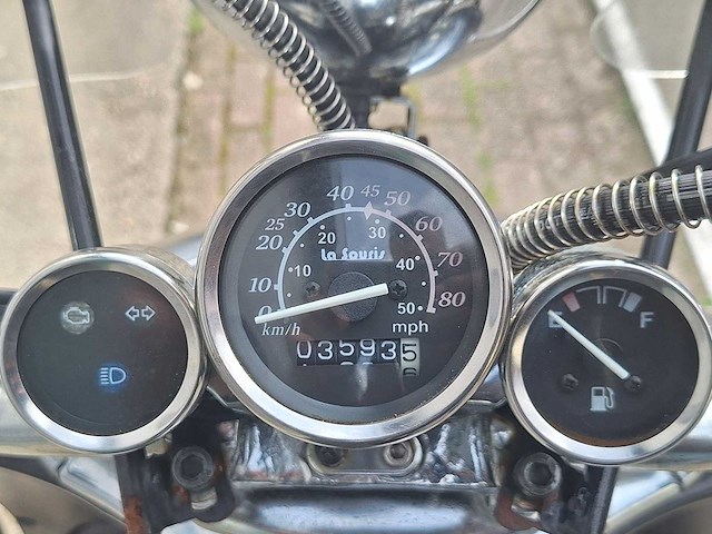 La souris grande retro 25 km snorscooter 4takt - afbeelding 4 van  7