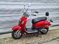 La souris grande retro 45km bromscooter 4-takt - afbeelding 2 van  7