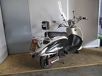 La souris grande retro two tone - bromscooter - scooter - afbeelding 3 van  4