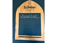 La trappe - wandkrijt bord - afbeelding 2 van  3