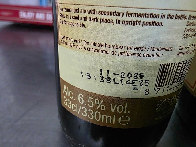 La trappe speciaal bier fles (52x) - afbeelding 5 van  5