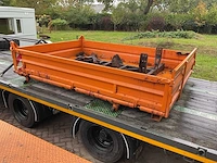 Laadbak + kiepframe unimog