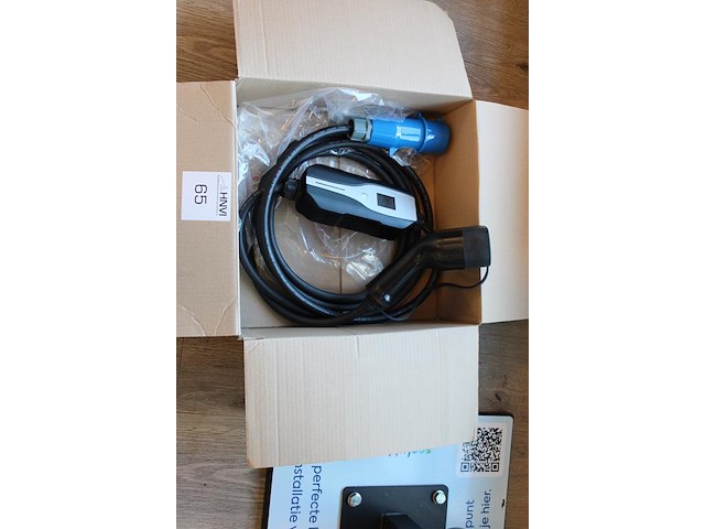 Laadkabel cee32 blue naar type 2. 7 meter. - afbeelding 2 van  2