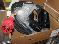 Laadkabel / mobiele lader. cee16 rood naar type 2. - afbeelding 2 van  2