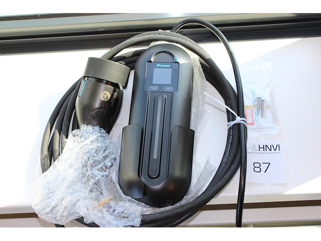 Laadkabel / mobiele lader khons g5-khons-pe-1p-16a in draagtas. schuco (230v) naar type 2. - afbeelding 1 van  2