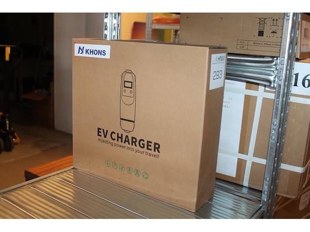 Laadkabel / mobiele lader khons g5-khons-pe-1p-16a in draagtas. schuco(230v) naar type 2. - afbeelding 1 van  4