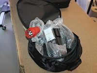 Laadkabel / mobiele lader khons g5-khons-pe-3p-16a in draagtas. cee16 rood naar type 2. - afbeelding 1 van  3