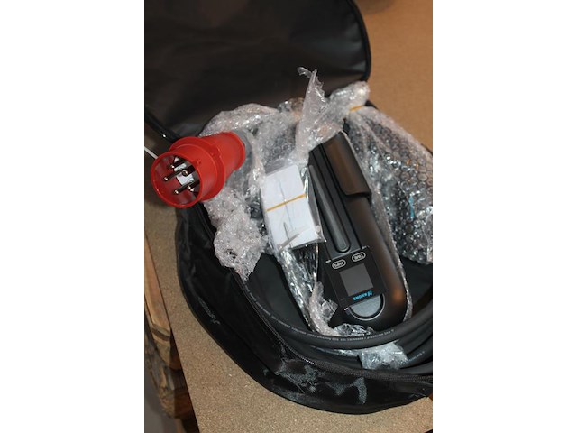 Laadkabel / mobiele lader khons g5-khons-pe-3p-16a in draagtas. cee16 rood naar type 2. - afbeelding 2 van  3