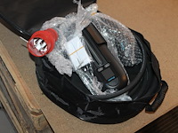 Laadkabel / mobiele lader khons g5-khons-pe-3p-16a in draagtas. cee16 rood naar type 2. - afbeelding 1 van  3