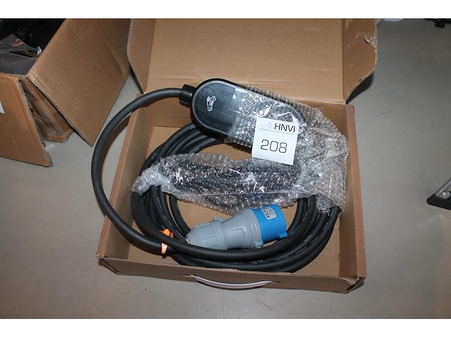 Laadkabel / mobiele lader nn. cee32 blauw naar type 2. - afbeelding 1 van  2