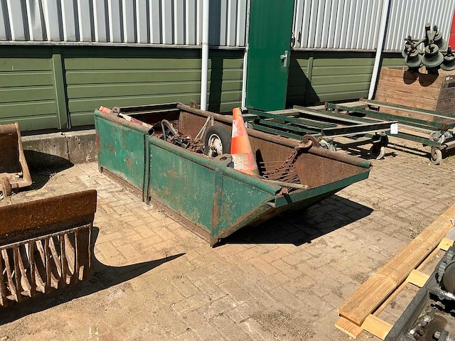 Laag model containerbak - afbeelding 1 van  5