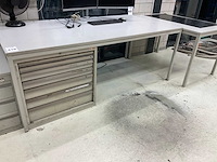 Laagland bureautafels en ladekast - afbeelding 6 van  12