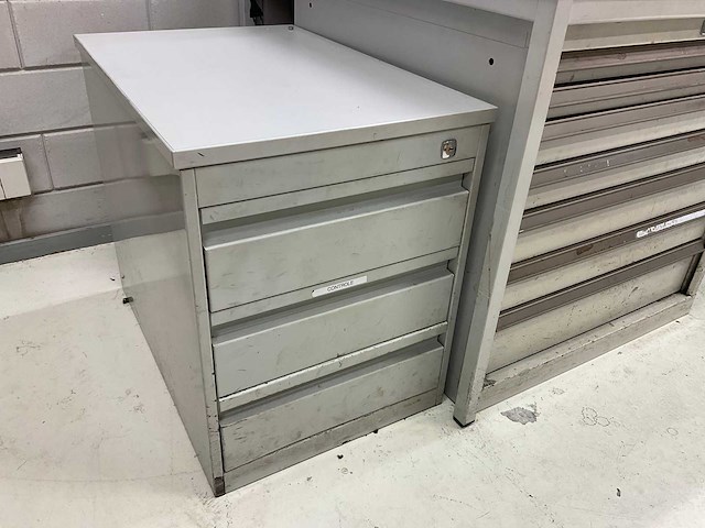 Laagland bureautafels en ladekast - afbeelding 7 van  12