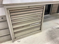 Laagland bureautafels en ladekast - afbeelding 9 van  12