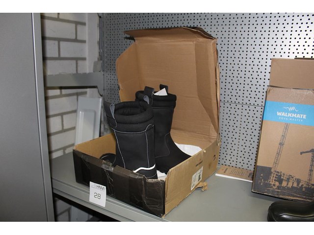 Laarzen walkmate maat 46 zwart - afbeelding 1 van  2