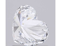 Lab-grown diamant 4.00 ct hart vorm geslepen los - afbeelding 2 van  2